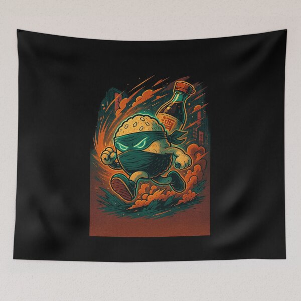 Item preview, Onigiri Bandit – The Soy Sauce Heist designed and sold by YamiHaus.