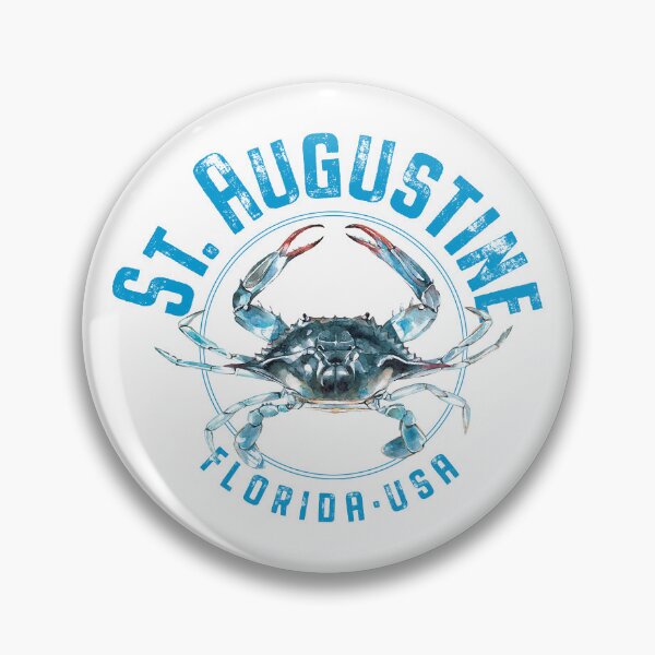 Item preview, St. Augustine Florida Blue Crab Design designed and sold by Futurebeachbum.