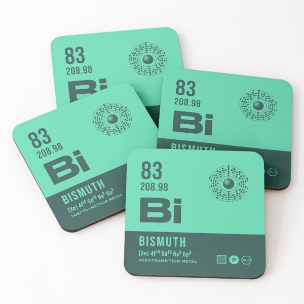 Item preview, 83 Bismuth Periodic Table Element Dark designed and sold by VoodooCircus.