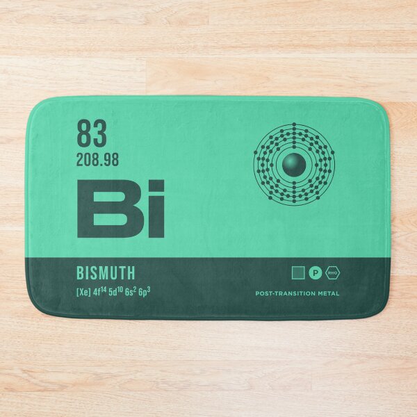 Item preview, 83 Bismuth Periodic Table Element Dark designed and sold by VoodooCircus.