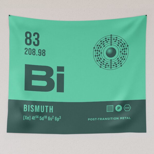 Item preview, 83 Bismuth Periodic Table Element Dark designed and sold by VoodooCircus.