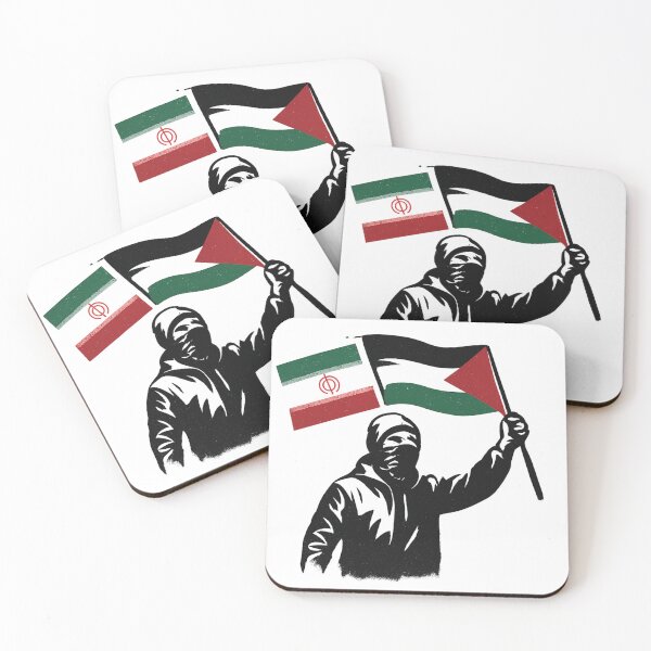 Item preview, Silhouetted Resistance | Stencil Art with Dual Flag Symbolism designed and sold by MafiaCreation.