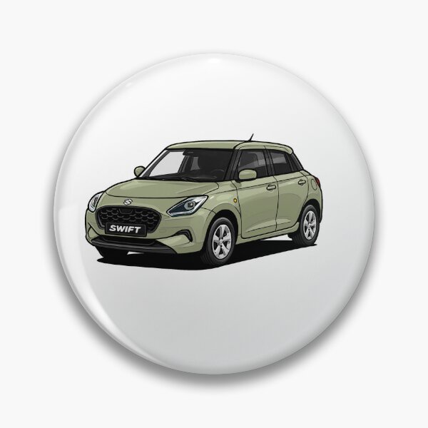 Item preview, New Suzuki Swift Cool Yellow Metallic designed and sold by Woreth.