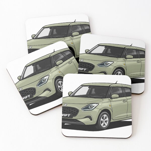 Item preview, New Suzuki Swift Cool Yellow Metallic designed and sold by Woreth.