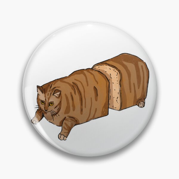 Item preview, Cat bread sticker designed and sold by Ruben-Maldonado.
