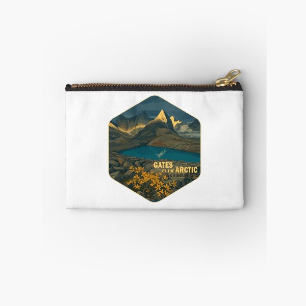 Item preview, Gates of the Arctic National Park Retro Wilderness Sticker designed and sold by Ismeal Von.