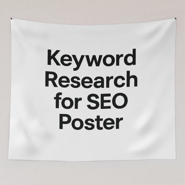 Item preview, Keyword Research for SEO Poster – Internet Marketing, SEO Expert Detective Art Print designed and sold by artist-for-you.