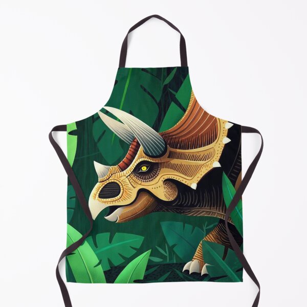 Item preview, Jurassic Triceratops cool Dinosaur illustration art designed and sold by Vintage Designs +.