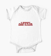 Rebel Aligned Women (red, bold) One Piece - Short Sleeve