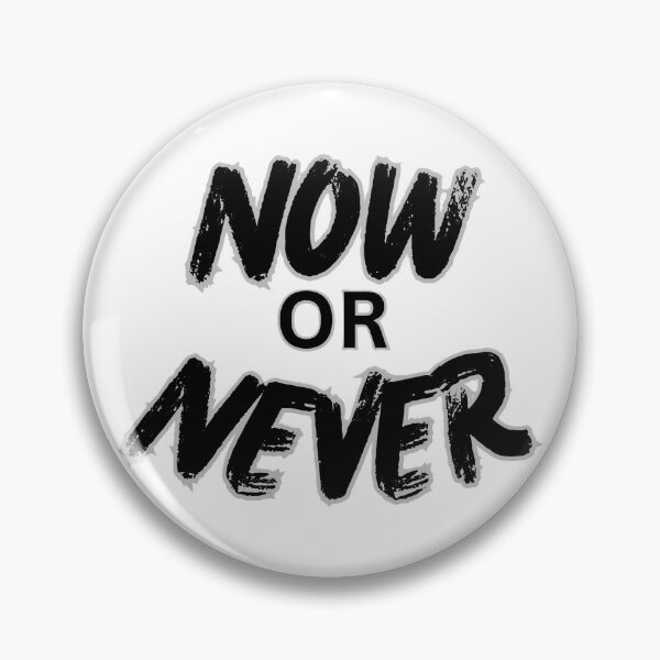 Item preview, Now or Never - mental health awareness designed and sold by GUNAPRIYAA.