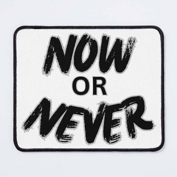Item preview, Now or Never - mental health awareness designed and sold by GUNAPRIYAA.