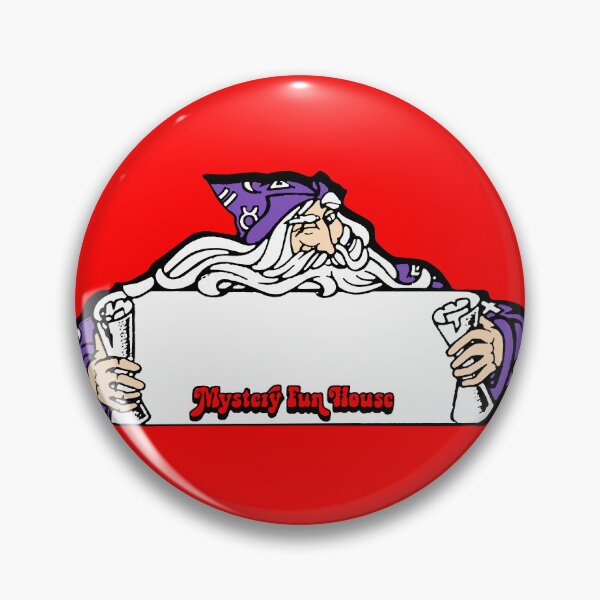 Item preview, Mystery Fun House Vintage Name Tag designed and sold by landronart.