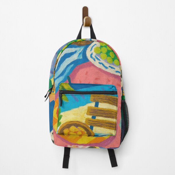 Item preview, Mediterranean coffee table – colorful still life art designed and sold by Kunst-Shirt.