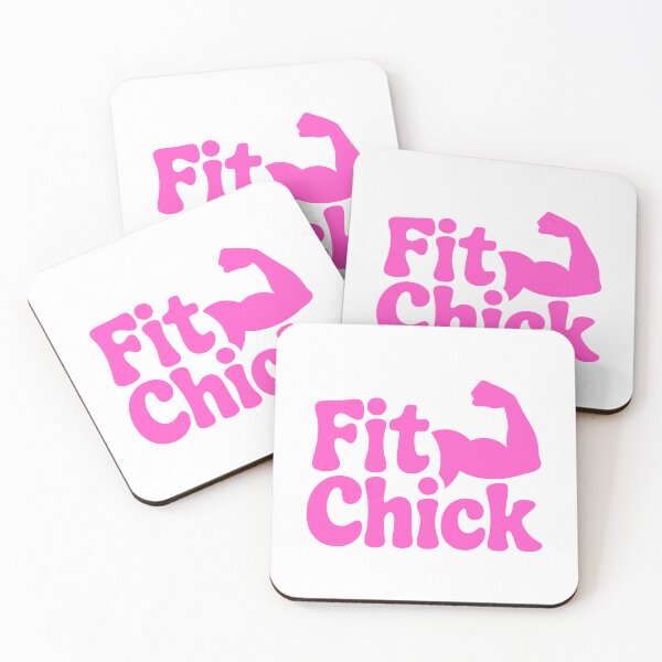 Item preview, Fit Chick! Pink Gym Girl designed and sold by PMCreative.