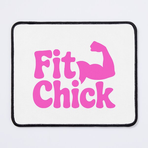 Item preview, Fit Chick! Pink Gym Girl designed and sold by PMCreative.