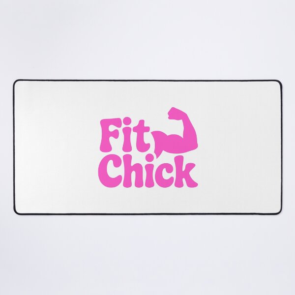 Item preview, Fit Chick! Pink Gym Girl designed and sold by PMCreative.