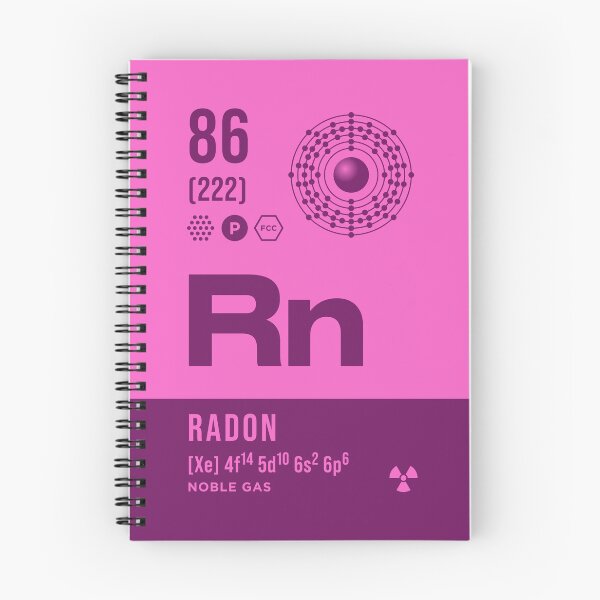 Item preview, 86 Radon Periodic Table Element Dark designed and sold by VoodooCircus.