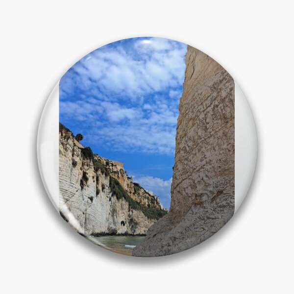 Item preview, Cliffs and Pizzomunno, Vieste, Apulia, Italy designed and sold by Igor Pozdnyakov.