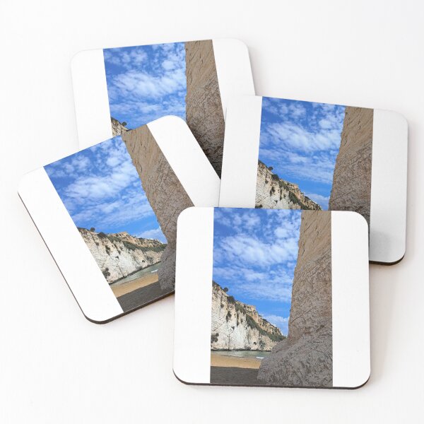 Item preview, Cliffs and Pizzomunno, Vieste, Apulia, Italy designed and sold by Igor Pozdnyakov.
