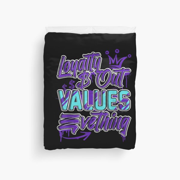 Item preview, Loyalty Values Grape 5s Matching Tee For Men Women designed and sold by Juan Pedro Matta.