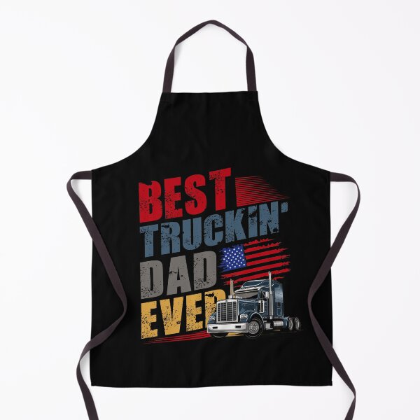 Item preview, Best Truckin Dad Ever Png, Trucker Dad Sublimation Design, Vintage American Flag, Father's Day Png, Funny Dad Shirt Design designed and sold by Spyshirt.