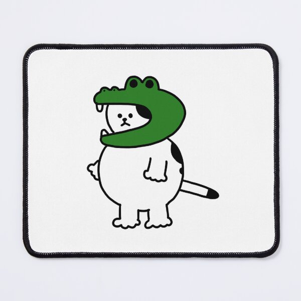 Item preview, a Cat wearing an alligator mask designed and sold by superbaechoo.