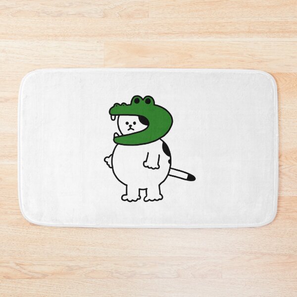 Item preview, a Cat wearing an alligator mask designed and sold by superbaechoo.