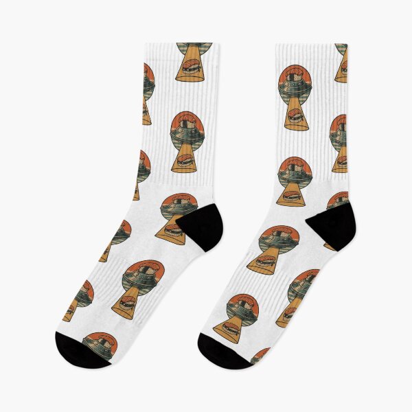 Item preview, Retro Sushi UFO designed and sold by BeetleDots.