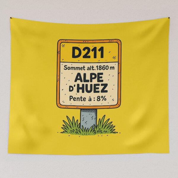 Item preview, Cycling legend Alpe d’Huez designed and sold by malero-design.