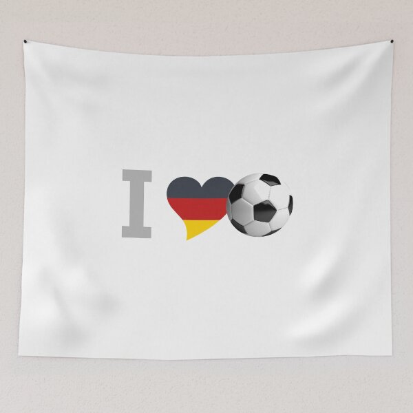 Item preview, soccer football wm russia 2018 ball goal fan 11 meters away love heart germany flag german bayern löw designed and sold by originalstar.