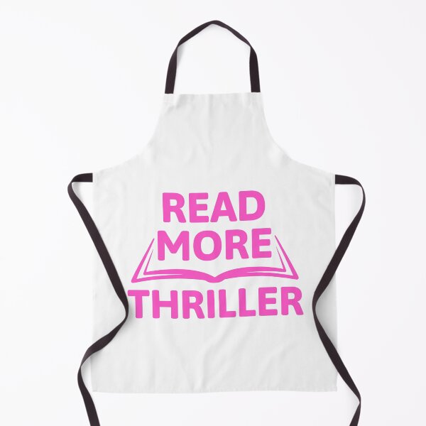 Item preview, Read More Thriller! Pink Reading Girl designed and sold by PMCreative.
