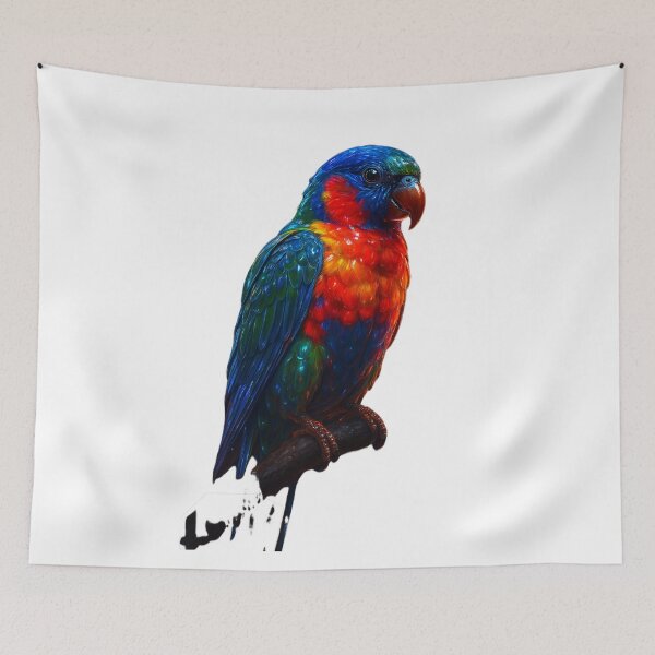 Item preview, Colorful Parrot Art designed and sold by GloriousArtSKD.