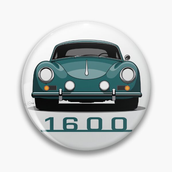 Item preview, Copy of Red Porsche 356 1600 Front illustration designed and sold by blackdogshop.