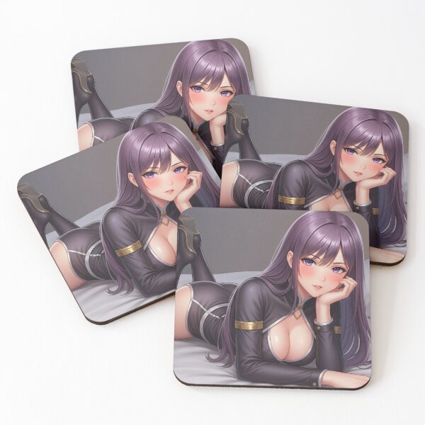 Item preview, Cute purple eyes Waifu  designed and sold by GerwantSHOP.