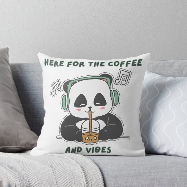 Item preview, Here for the coffee and vibes designed and sold by PrintyRelatable.