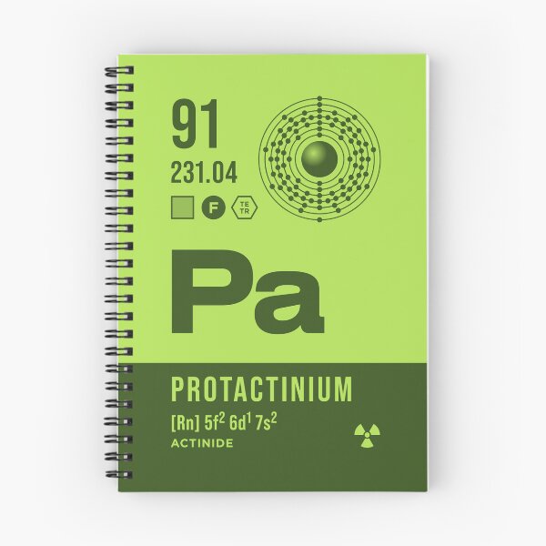 Item preview, 91 Protactinium Periodic Table Element Dark designed and sold by VoodooCircus.