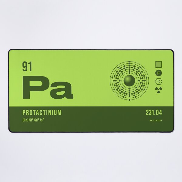 Item preview, 91 Protactinium Periodic Table Element Dark designed and sold by VoodooCircus.