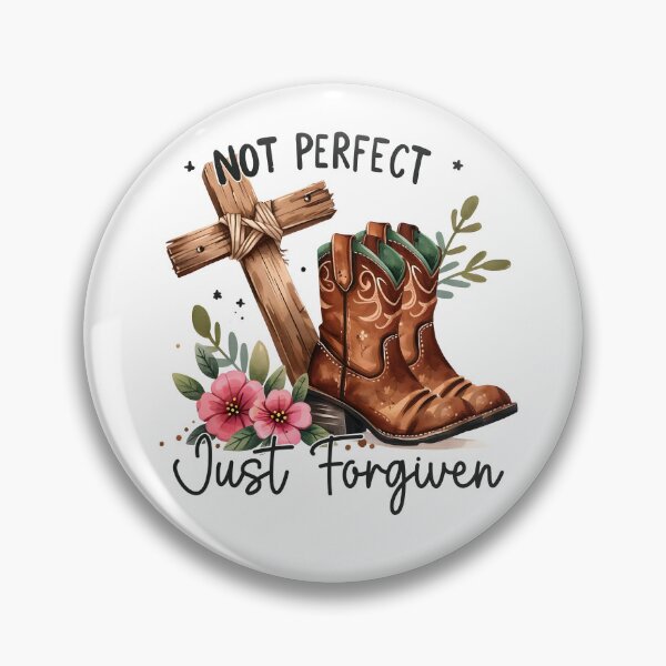 Item preview, Not Perfect Just Forgiven designed and sold by TSF LifeStyle Designs.