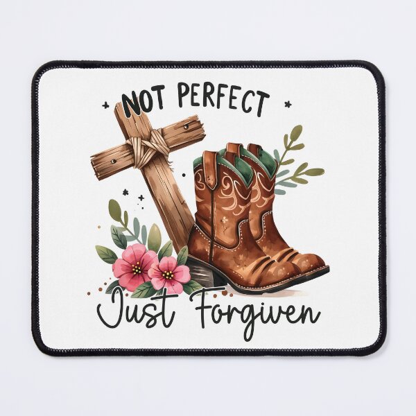 Item preview, Not Perfect Just Forgiven designed and sold by TSF LifeStyle Designs.