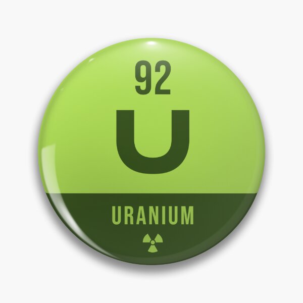 Item preview, 92 Uranium Periodic Table Element Dark designed and sold by VoodooCircus.