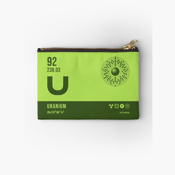 Item preview, 92 Uranium Periodic Table Element Dark designed and sold by VoodooCircus.