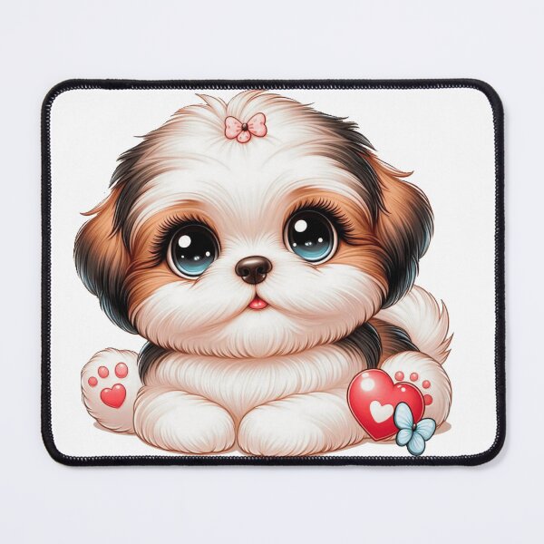 Item preview, Cute Adorable Shihtzu puppy with lovely eyes designed and sold by nicnacc.