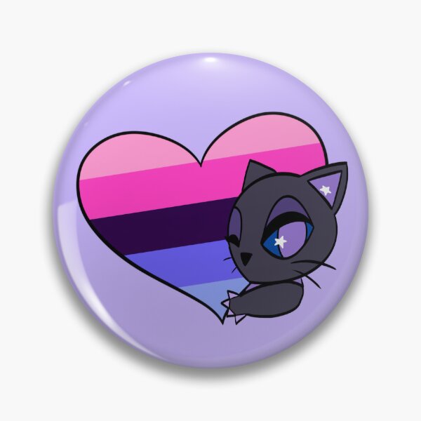 Item preview, Darling Catsanova OMNISEXUAL Pride designed and sold by Let's Be Great Together!.