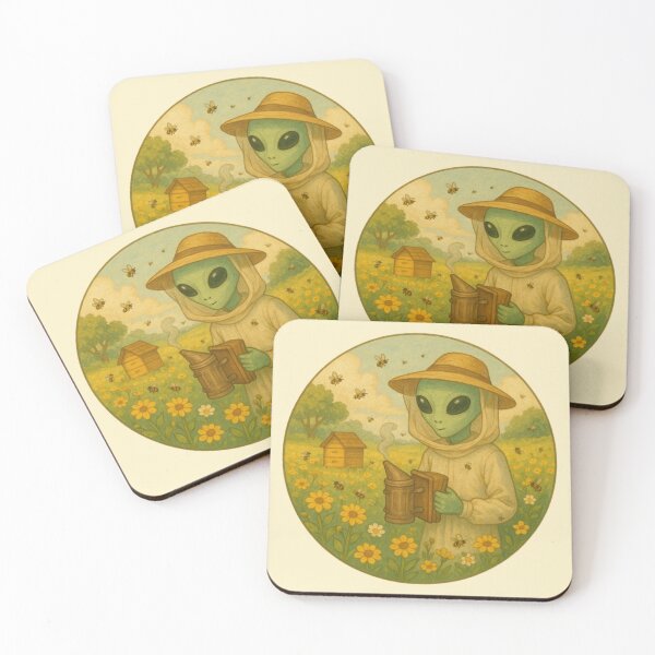Item preview, Vintage Alien Art designed and sold by Planetporridge.