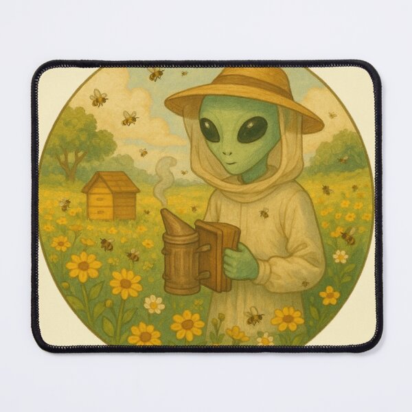 Item preview, Vintage Alien Art designed and sold by Planetporridge.