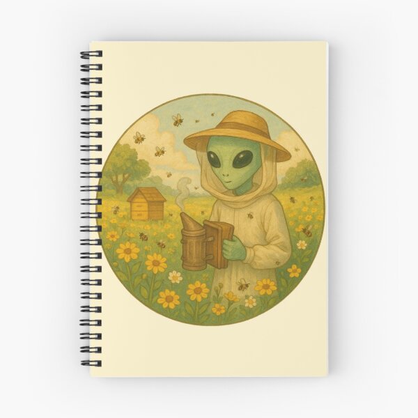 Item preview, Vintage Alien Art designed and sold by Planetporridge.