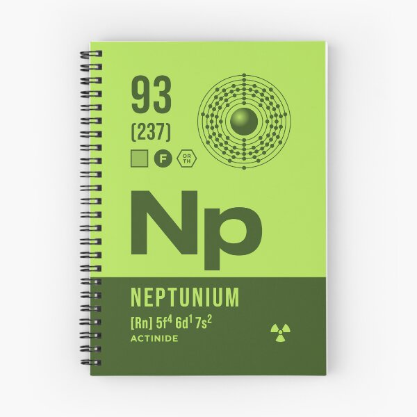Item preview, 93 Neptunium Periodic Table Element Dark designed and sold by VoodooCircus.