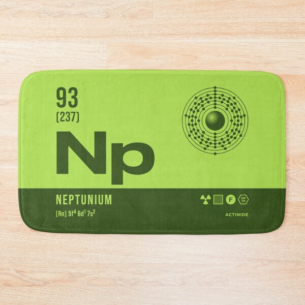 Item preview, 93 Neptunium Periodic Table Element Dark designed and sold by VoodooCircus.