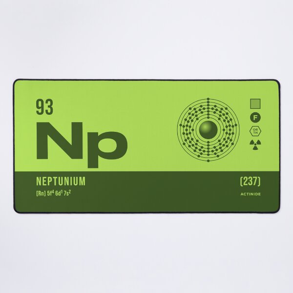 Item preview, 93 Neptunium Periodic Table Element Dark designed and sold by VoodooCircus.