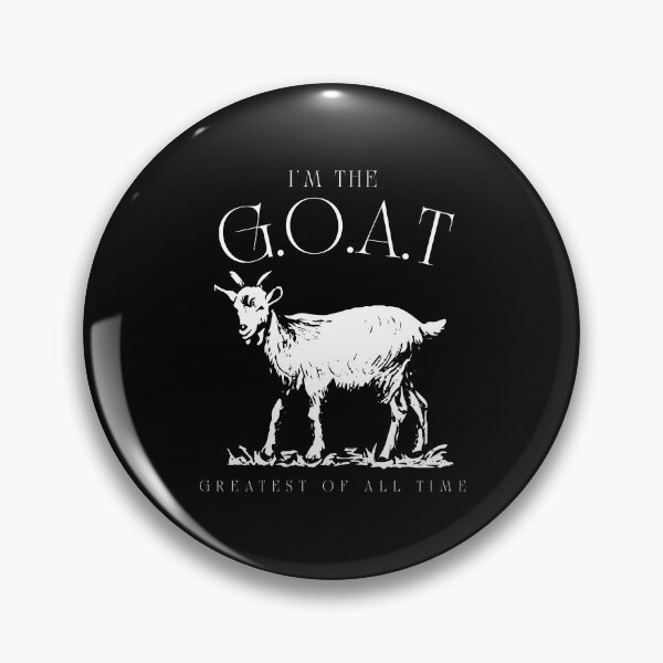 Item preview, I'm The G.O.A.T. | Greatest Of All Time | Funny Vintage Goat Art (Dark Colors) designed and sold by Frezcola.